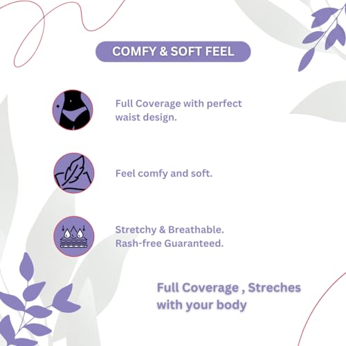 Image of SIZI Reusable & Washable Period Panty(Pack of 2) Leakproof Period Underwear| Period Panty for Medium to Heavy Flow