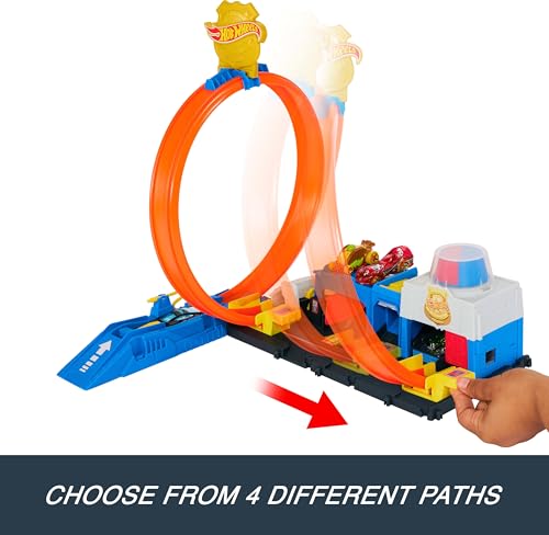 Hot Wheels Coffret Super Station De Police - vue 6