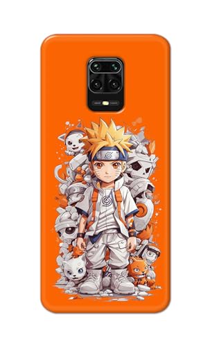 Image of Plastic Printfidaa Printed Hard Back Cover Case For Mi Redmi Note 9 Pro|Note 9 Pro Max|Poco M2 Pro|Mi Redmi Note 10 Lite Back Cover (Famous Anime Cartoon Character) -112