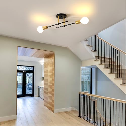 Modern Sputnik Chandelier - Tealight Black Industrial Light Fixture - Image 6