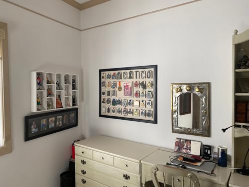 Image of Medal Display 32 Medals (Dark Brown), Marathon, Triathlon, Gymnastics, Soccer, Wrestling, Swimming, Track and Field, Martial Arts. Easy to Install, Beautifully Crafted.