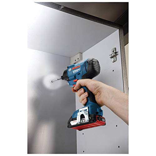 Bosch Professional 18V System Akku Drehschlagschrauber GDR 18V-160 (max. Drehmoment: 160 Nm, Schrauben M6 - M14, 1/4… – Bild 6