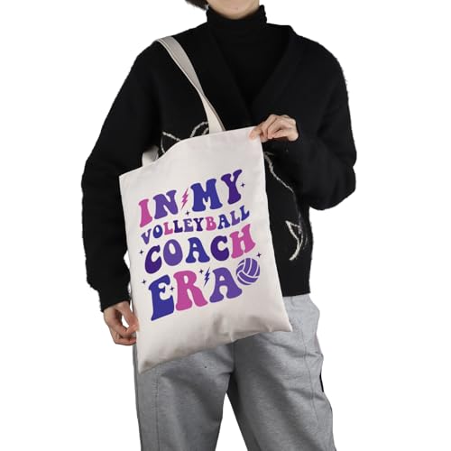 Bolso tote de agradecimiento para entrenador de voleibol 'My Volleyball Coach Era' miniatura 6