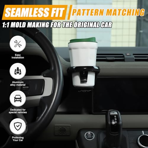 Portavasos para Land Rover Defender 90 110 130 2020-2026 miniatura 6