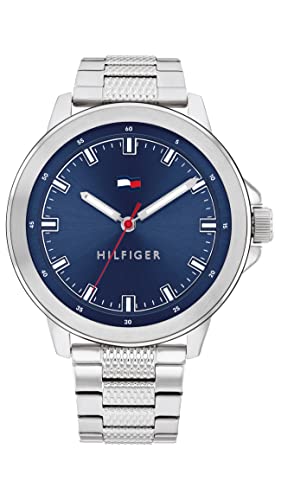 Image of Tommy Hilfiger Navy Blue Dial Analog Watch for Men