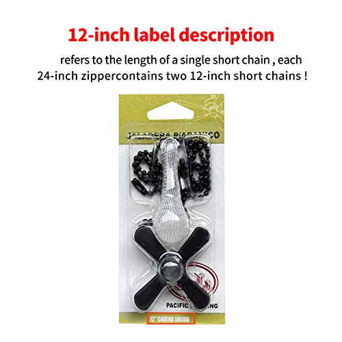 Ceiling Fan Pull Chain, 𝟮𝟰 𝗶𝗻𝗰𝗵 Extra Long With Decorative Frosted Glass Bulb And Fan Cord,Fit All Standard 3Mm Diameter Ceiling Fans (Orb) #TOP3