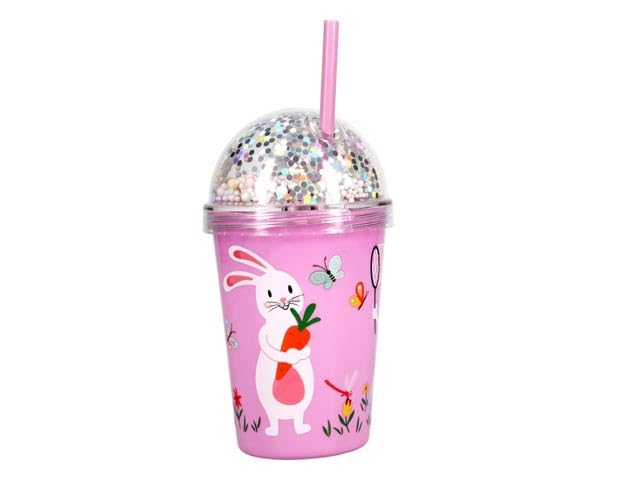 Greenbrier Purple Easter Dome Tumbler with Lid and Straw