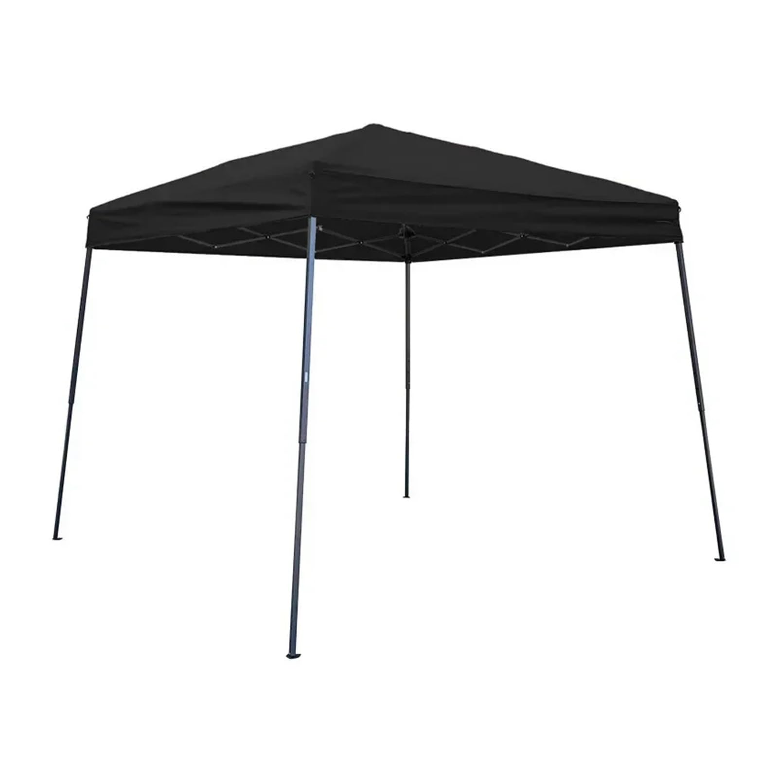 Telo Per Gazebo Parte superiore quadrata di ricambio for gazebo for gamba inclinata da 10 piedi(Black)