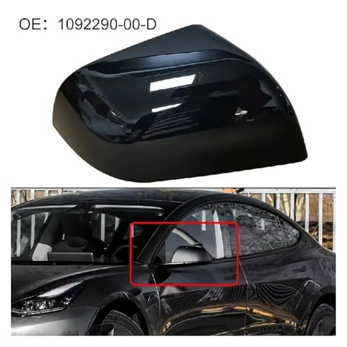 Rétroviseur Tesla Model 3 Highland cache blanc gauche 2017-2024 - 4