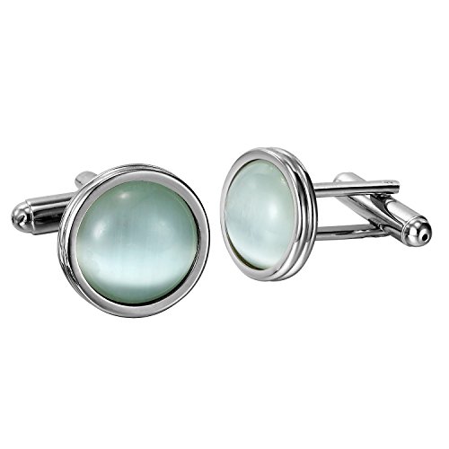 Image of Stunning Mens Nautical Knot Stainless Steel Cufflinks