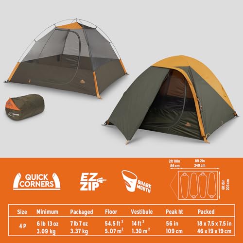 Kelty Grand Mesa 4P Tent