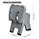 YILANJIN Brillenständer aus Holz, 3D Handgefertigte Kreative Handgemachte Form Holzschnitzbrille Ständer Sonnenbrillen Präsentationsständer Home Office Schreibtischdekoration (Elefant)
