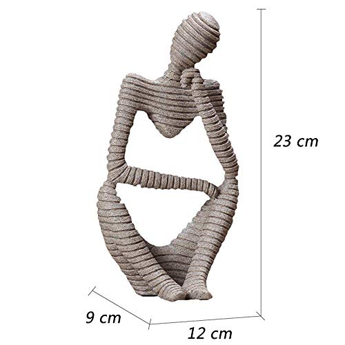 Statue d'art moderne Penseur pour sublimer l'ambiance d'un bureau