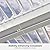 PURPLE LEAF Louvered Pergola 10' x 16' White Outdoor Aluminum Pergola Adjustable Gazebo Rainproof for Patio Deck Garden, 1 Long Side and 1 Short Side