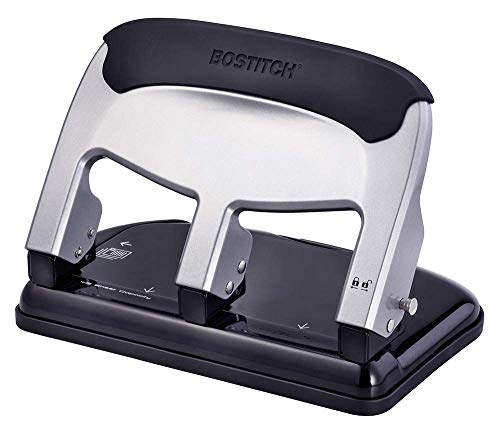 Bostitch EZ Squeeze 40 Sheet 3-Hole Punch (HP40) - Pack 2