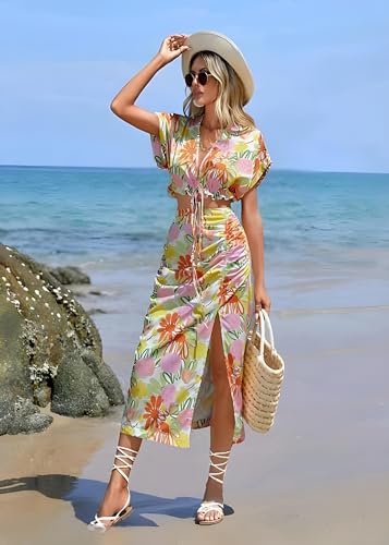 Image of FASHION'Up Two Piece Dress for Women Beach Dress for Women Western Dresses Co Ord Set 131