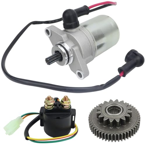 Image of Starter, Gear & Relay for Can-Am DS90 DS70 2008-2023 All Models, Mini DS 90 70 X 4T, V31200DGF020LL V31200DGF000