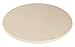Dolcevita BBQ ADPIZ Piatto Pizza Refrattario per Barbecue Forni e Camini, Bianco, 31x31x1 cm