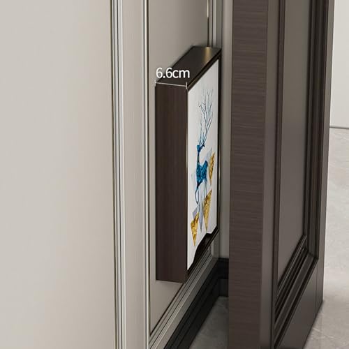 Tabouret invisible pour changer de chaussures pliant et mural - 5