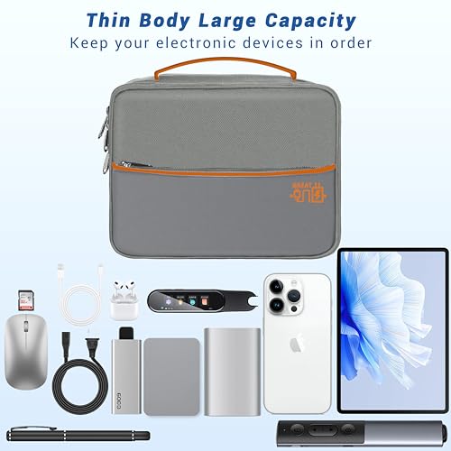 Image of Electronics Organizer,Travel Cord Organizer Pouch,Cable Organizer Bags