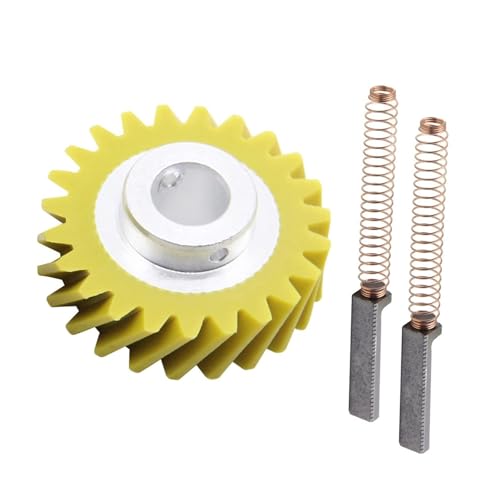 Accesorios repuesto para licuadora KitchenAid 2 engranajes nylon y 4 cepillos carbón miniatura 4