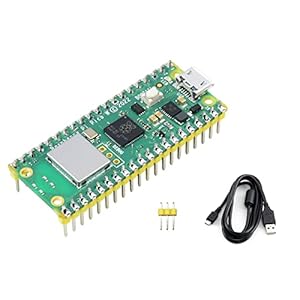 Waveshare Pre-Soldered Raspberry Pi Pico W RP2040 Microcontroller Board Mini Board Kit Based on Raspberry Pi RP2040 Dual…