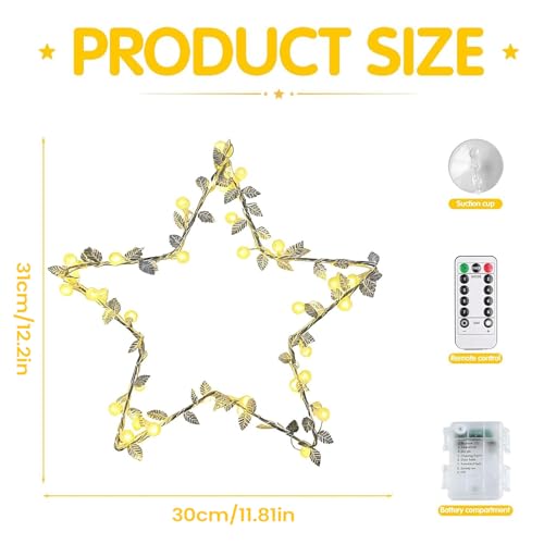Luces LED decorativas regulables con tiras de brillo ajustable para el hogar 5
