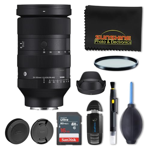 Sigma 28-105mm f2.8 DG DN �A�[�g�����Y Sony E�p Sunshine Photo Basic�o���h���t��
