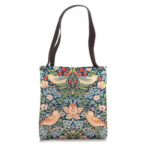 Bolso Tote William Morris - Strawberry Thief (Art Nouveau) miniatura 1