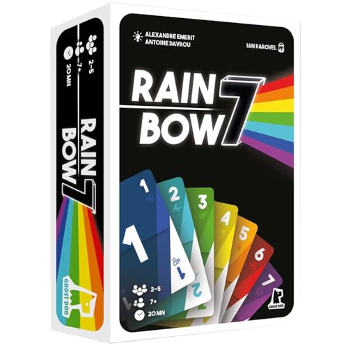 Ghost Dog - Rainbow 7 - Card Game - Easy to Learn and Quick to Play - Ages 7 and up - 2-5 Players - Multilingual: English & French - Image 2