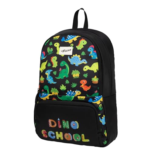 Image of F Gear Playcraft School Backpack for Kids 19L Soft Touch Lightweight & Durable | 2 Spacious Compartments, Front Pocket & Bottle Holder for Everyday Use