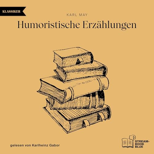 Diseño de la portada del título Humoristische Erzählungen