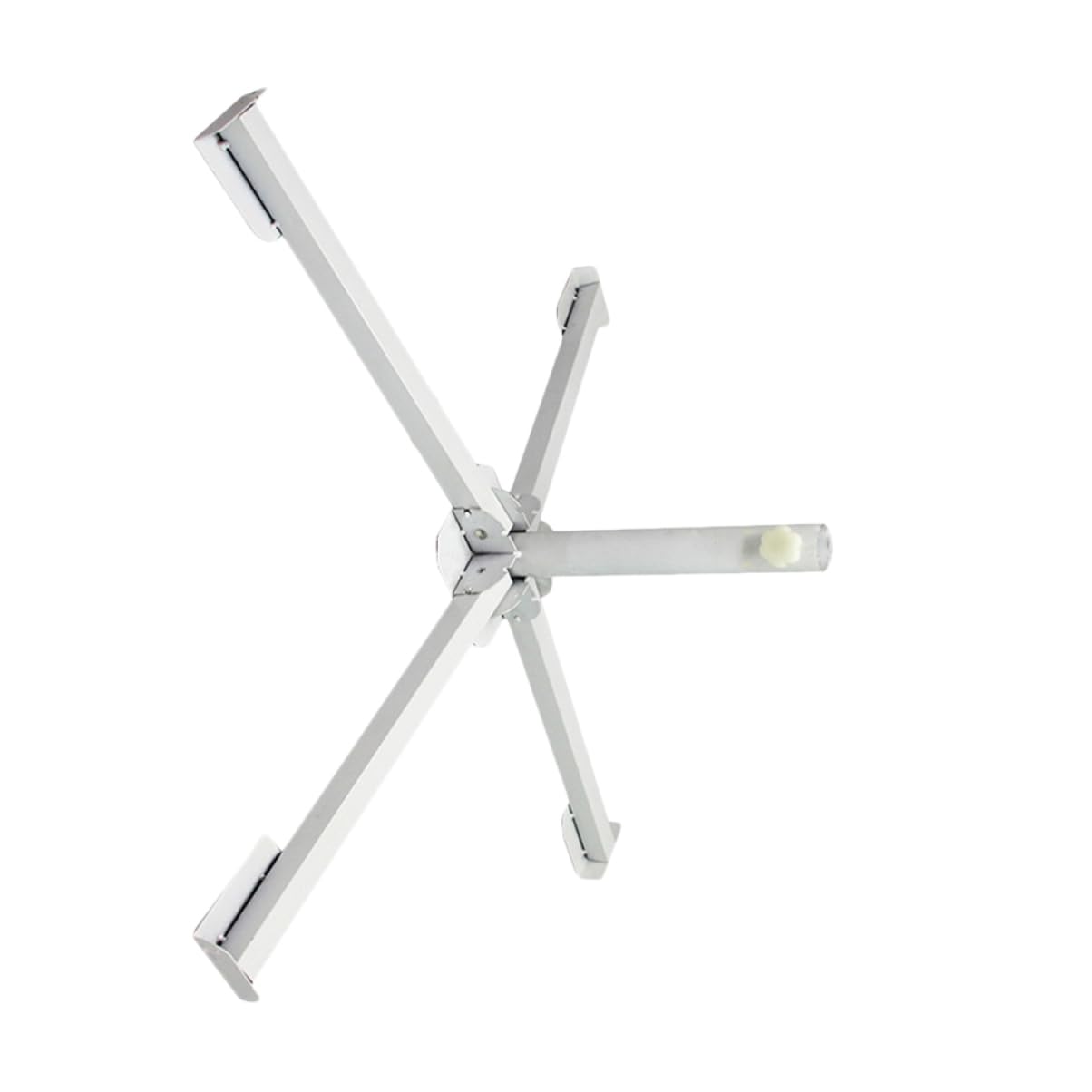 Sosoport Base Portaombrelli Pieghevole in Ferro Resistente per Ombrelloni da Spiaggia e Giardino, Ancoraggio Portatile Vite Regolabile per Aste 2-3,2 Cm, per Esterno e Spiaggia