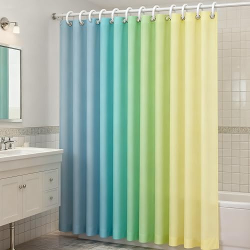 48 PCS White Plastic Shower Curtain Rings,Sturdy Easy Use Shower Curtain Hooks by Nework - Image 7
