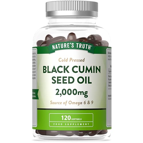 Nature's Truth Black Cumin Seed Oil 2000mg Softgels