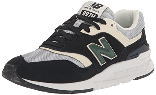 Image of New Balance Men's 997H V1 Sneaker, Black /Nightwatch Green, 14 Medium US