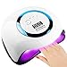 Produktbild 168W Nageltrockner, LED/UV Lampe für Nägel, Professionelle Nagellampe mit 4 Timer, Touchscreen, Abnehmbare Magnet-Platte, Nagel- und Zehennagel- Werkzeuge mit Auto-Sensor, gel nagellack shellac set