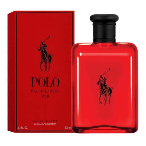 Lista de Polo Red de esta semana. 42 Ralph Lauren Perfume para Hombre Polo Red Eau de Toilette 200ml, Amaderada y Especiada