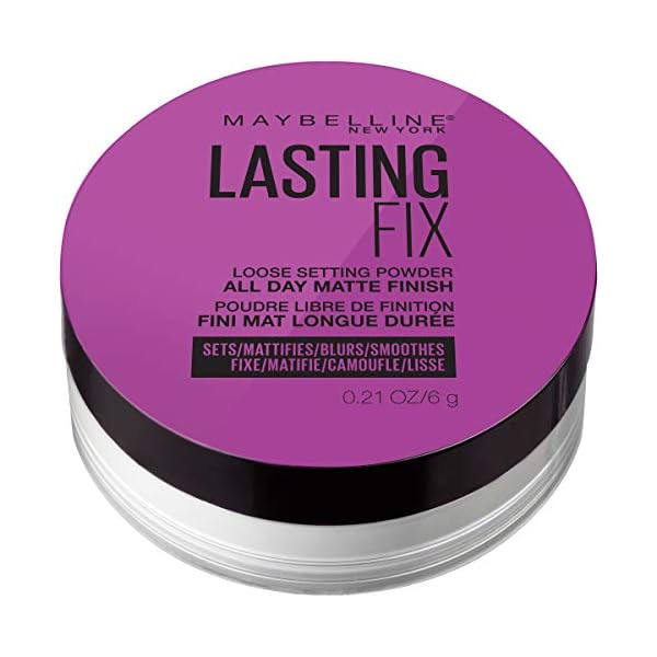 Maybelline-Facestudio-Lasting-Fix-Setting-Perfecting-Loose-Powder-Makeup-All-Day-Matte-Wear-Minimizes-Shine-Sets-Foundation-Makeup-Translucent-021-oz Maybelline Facestudio Lasting Fix Setting + Perfecting Loose Powder Makeup, All Day Matte Wear, Minimizes Shine, Sets Foundation Makeup, Translucent, 0.21 oz.