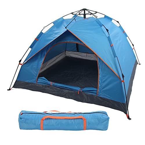 Carpa para camping tipo domo 4 personas doble capa impermeable miniatura 6