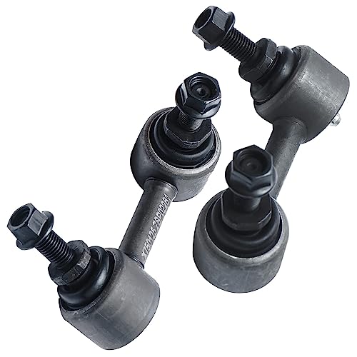 Image of Detroit Axle - Front End 12pc Suspension Kit for 06-11 Honda Civic 2006 2007 2008 2009 2010 2011, 2 Lower Control Arms 2 Ball Joints 4 Outer & Inner Tie Rods 4 Sway Bars Front & Rear Replacement