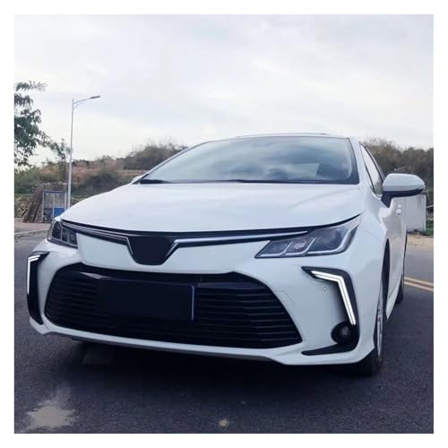 Luces diurnas LED DRL impermeables que evitan multas y mejoran Toyota Corolla 3