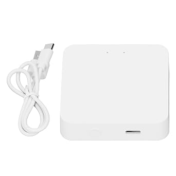 Zigbee Gateway Hub, 3 in 1 ZIGBEE Bluetooth Smart Home Bridge APP Remote Control, Smart Home Hub Support Over 100 Devices Covering 50m