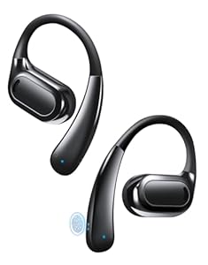 Zruhig VG333-DE25 Open-Ear-Kopfhörer Schwarz