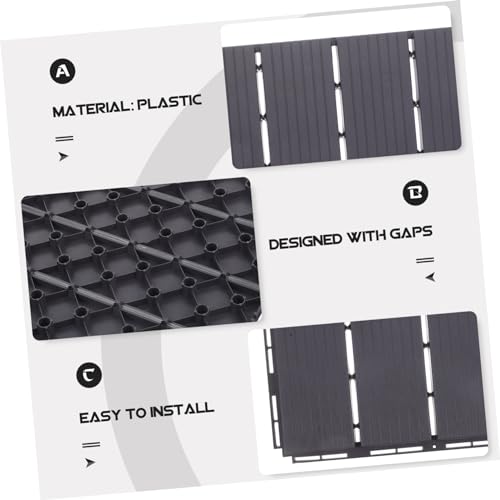 Veemoon Mozaïekvloer Balkondecor Vinylvloeren Kunststof Terrastegels Tuintegels Bij Het Zwembad Patio Buitentapijttegels Buiten Kunststof Vloer Houten Vloertegels Draagbaar - Image 7