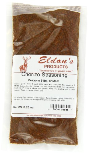 Eldon's Sausage and Jerky Supply Chorizo Seasoning, 3.25 Ounce