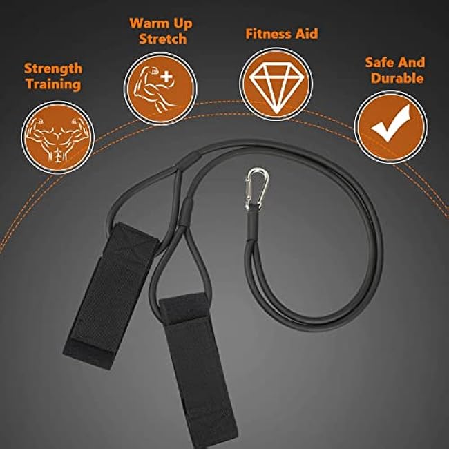 Zomiboo Baseball Bands Sports Resistance Exercise Bands Arm Strength Training Softball Baseball Pitching Training Workout Equipment for Youth Adult