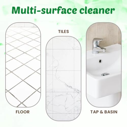 Image of JAVI Plant-Based Powder-to-Liquid Cleaners | Natural, Organic, Biodegradable, Eco-Friendly | 4 in1 Combo (Floor, Bathroom, Toilet, Dish) (1 Sachet = 500ml), Multipurpose Cleaner