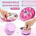 Havawish 8 Pcs Stainless Steel Baby Plate and Bowls with Suction, 8.3