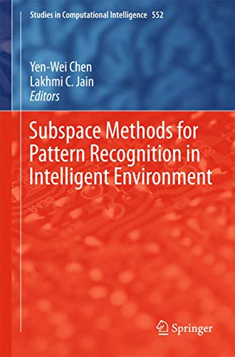 Subspace Methods for Pattern Recognition in Intelligent Environment view 2